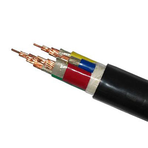 Flame retardant sheath control cable