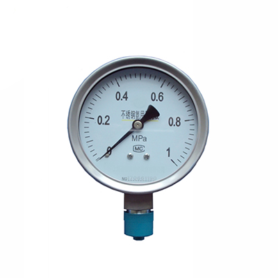 Stainless steel ammonia pressure gauge